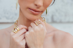 gold jewelry pieces