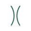 Rise pave curve climber emerald