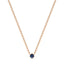 Empower solitaire necklace sapphire