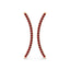 Rise pave curve climber ruby