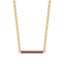 Harmony bar necklace ruby