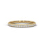 String half diamond ring