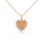 Eternal Heart Necklace Diamond