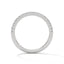 String half diamond ring