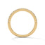 String half diamond ring