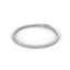 Trinity round cut diamond tennis bracelet