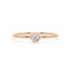 Fearless bezel ring diamond