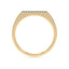 Harmony bar ring sapphire