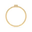 Fearless bezel ring diamond