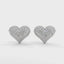 Enchanted Heart earring Diamond
