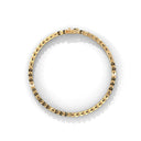 Hexa frame diamond tennis bracelet