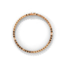 Hexa frame diamond tennis bracelet