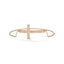 Cross diamond bracelet