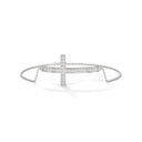 Cross diamond bracelet