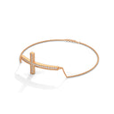 Cross diamond bracelet