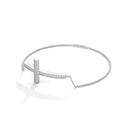 Cross diamond bracelet
