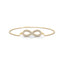 Infinity diamond bracelet