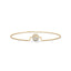 Opulent  round cut diamond bracelet