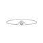 Opulent  round cut diamond bracelet