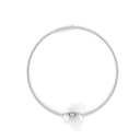 Opulent  round cut diamond bracelet