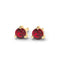 Empower solitaire stud earring ruby