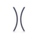 Rise pave curve climber sapphire