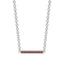 Harmony bar necklace ruby