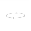 Fearless bezel bracelet diamond
