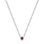 Empower solitaire necklace ruby