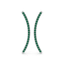 Rise pave curve climber emerald