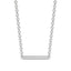 Harmony bar necklace diamond