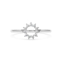 Invincible sun ring diamond