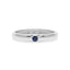 Courage single stone band sapphire