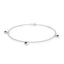 Empower solitaire bracelet sapphire