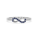Achieve infinity ring sapphire
