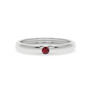 Courage single stone band ruby