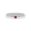 Courage single stone band ruby