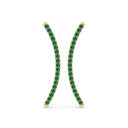 Rise pave curve climber emerald