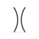 Rise pave curve climber sapphire