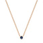 Empower solitaire necklace sapphire