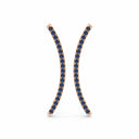 Rise pave curve climber sapphire