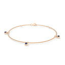 Empower solitaire bracelet sapphire