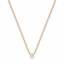 Empower solitaire necklace diamond