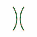Rise pave curve climber emerald