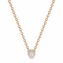 Iiluminate halo necklace diamond
