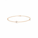 Fearless bezel bracelet diamond