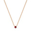 Empower solitaire necklace ruby