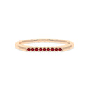 Harmony bar ring ruby