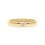 Courage single stone band diamond