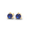 Empower solitaire stud earring sapphire